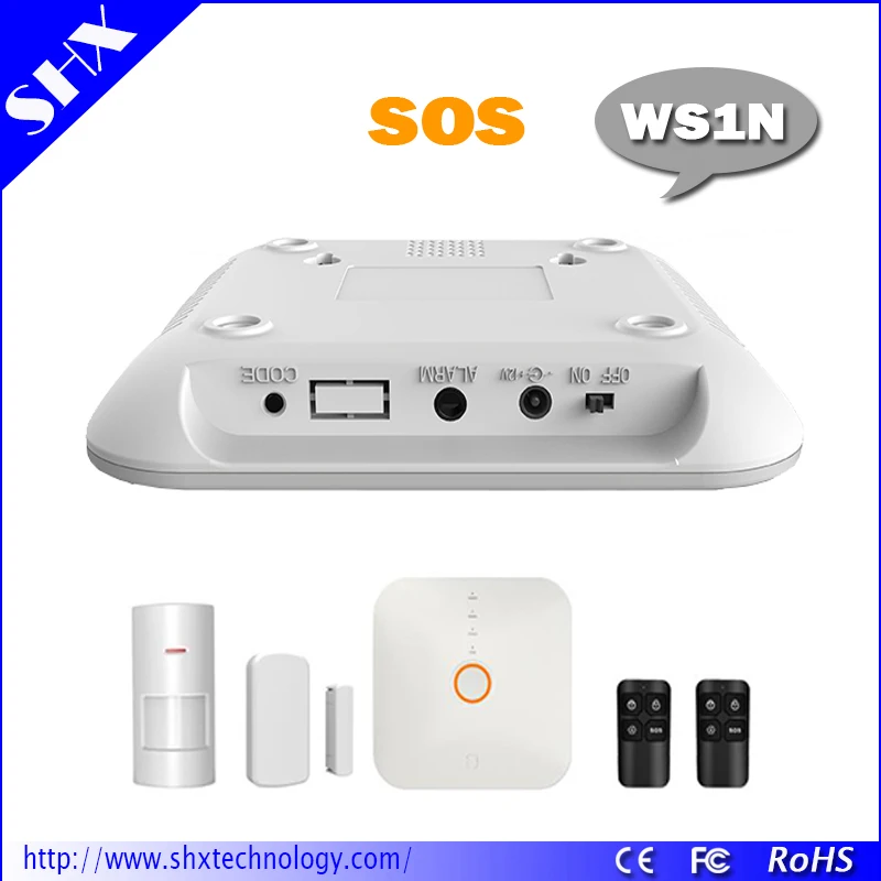 wireless receiver for alarm system