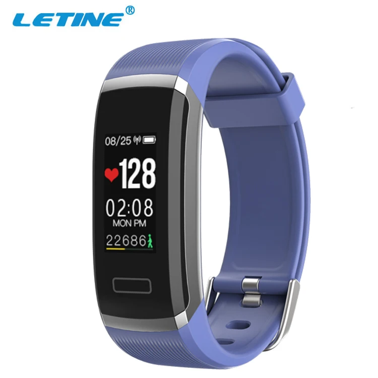 

New Arrival Touch Screen Heart Rate Monitor Custom Fitness Tracker Smart Bracelet GT101