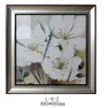 Bulk wall mounted large antique picture frames with flower