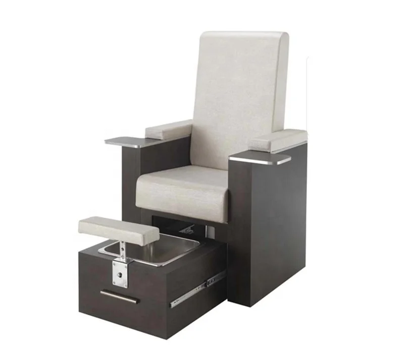 

Luxury nail salon furniture foot spa pedicure chairs throne parlour chair salon equipment with pedicure bowl, Optional