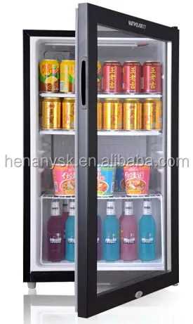 IS-SC-110D Single Door Vertical DC Frequency Conversion Solar Power Supply Light Box Display Freezer Refrigerated Cabinet