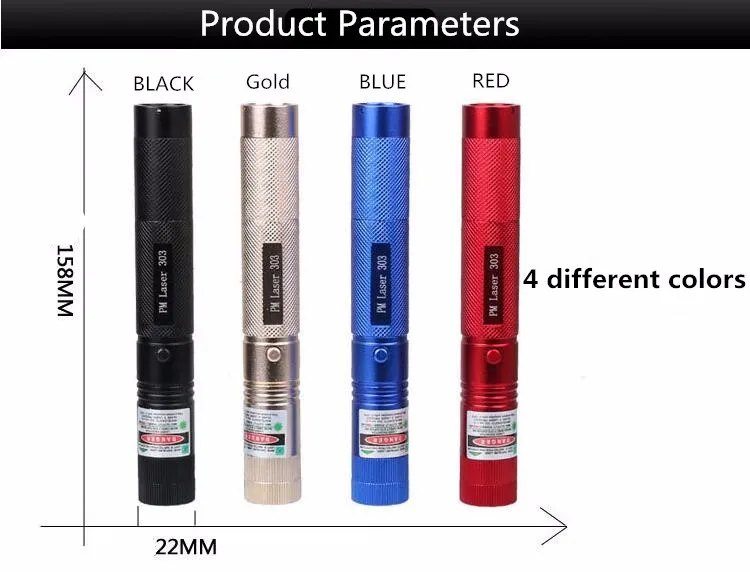 NEW 303 Green Laser Pointer 532nm 5mW Laser Pointer Pen Powerful Burning Match Adjustable Focal Length With Starry Head 7.jpg