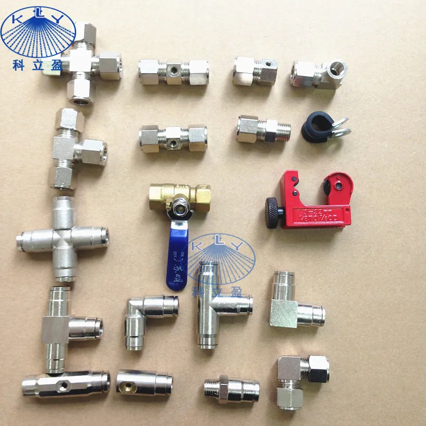 High Pressure Slip Lock Misting System Parts Double Nozzle Spray Buy