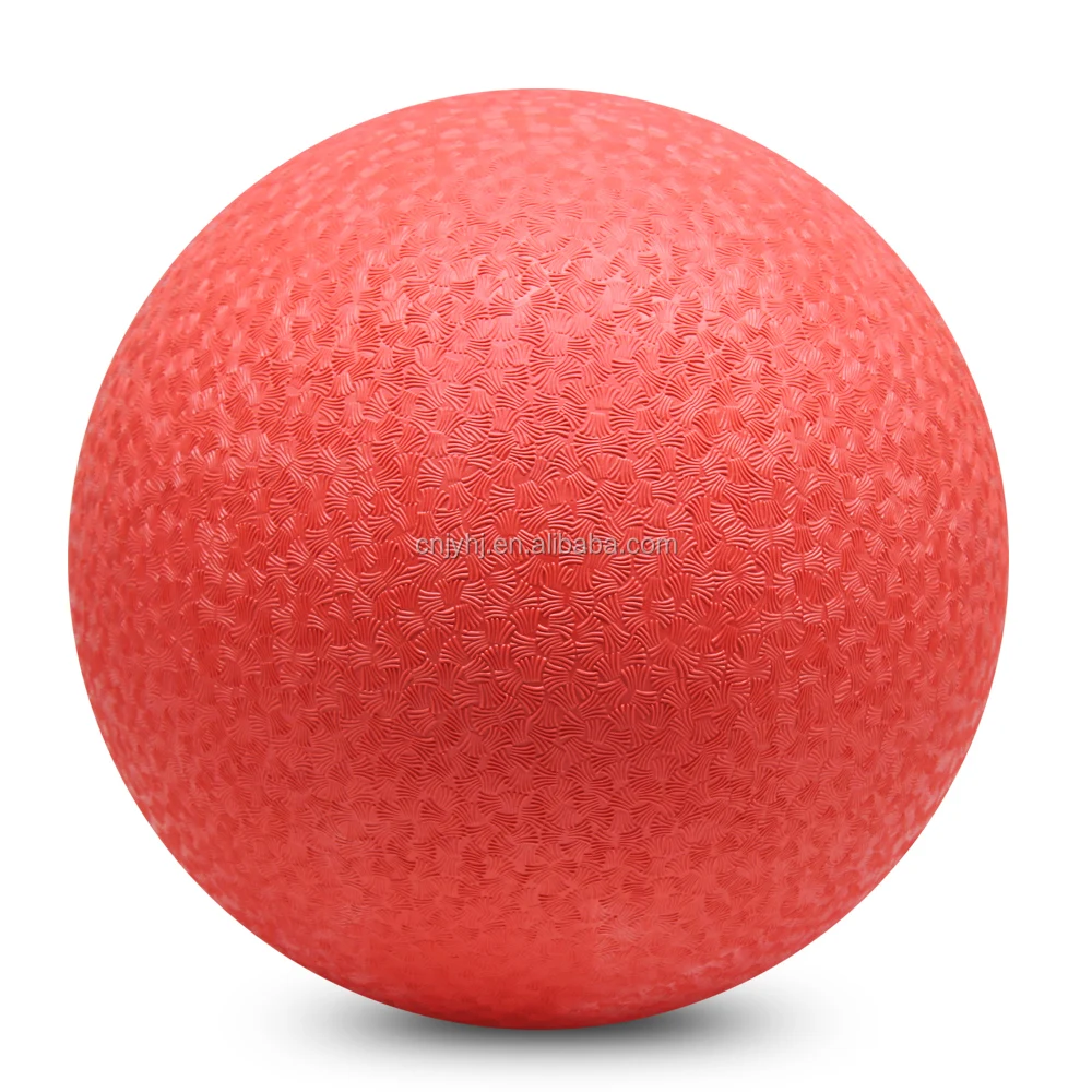 red inflatable ball