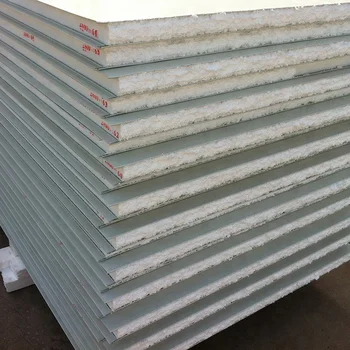 Smooth Exterior Hidden Joint Expandable Polystyrene Eps Sandwich Wall ...