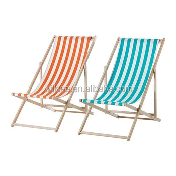 He 1051 Promotional Wooden Folding Beach Deck Chair Wood Fabric He 1051 Promotional Wooden Folding Beach Deck Chair Wood Fabric With