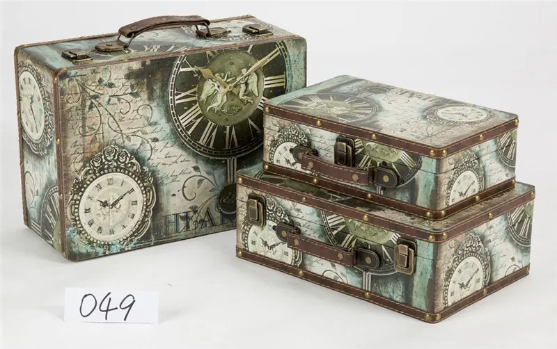 Decorative Wholesale Vintage Suitcases With Custom Design Leather Suitcase Set - Buy Wholesale ...