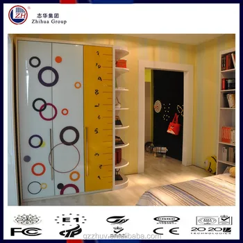 Kids Bedroom Wardrobe Design With Painted Sculptures Buy Wardrobe Bedroom Wardrob Design Kids Bedroom Wardrobe Product On Alibaba Com