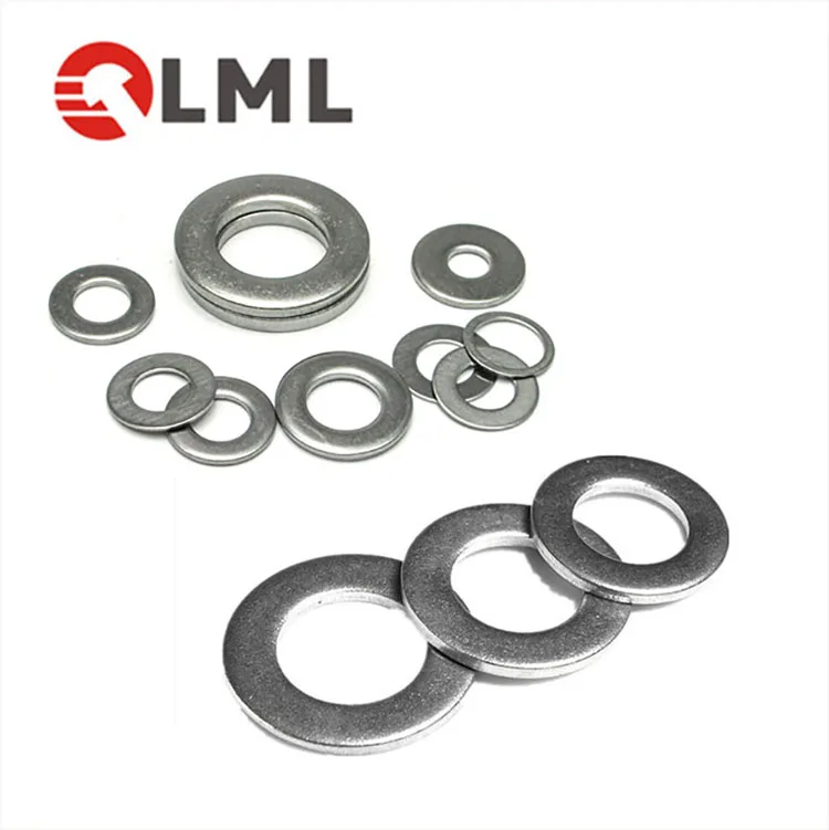 M8 Astm F436 Thin Colored Metal Aluminum Stainless Steel Plain Flat