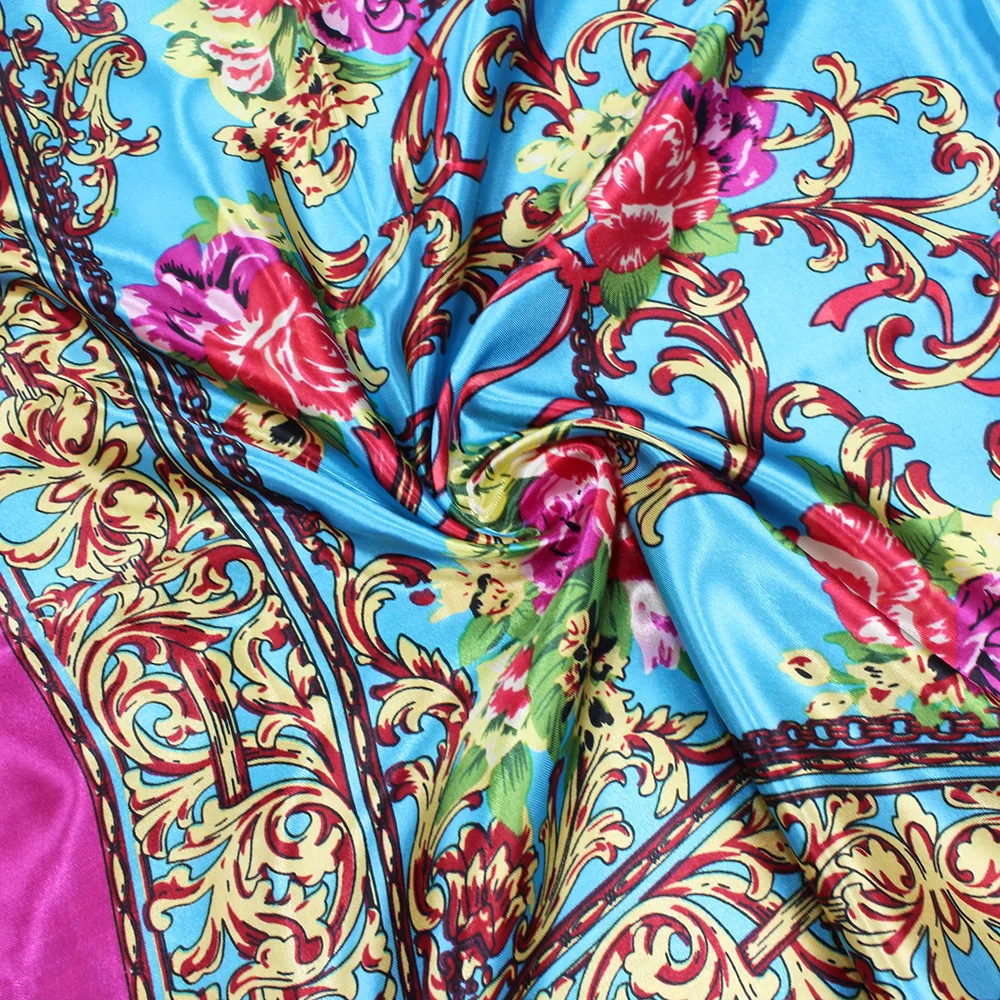 polyester scarf floral
