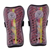 Transparent shell team logo straps soccer leg shields sports protectors