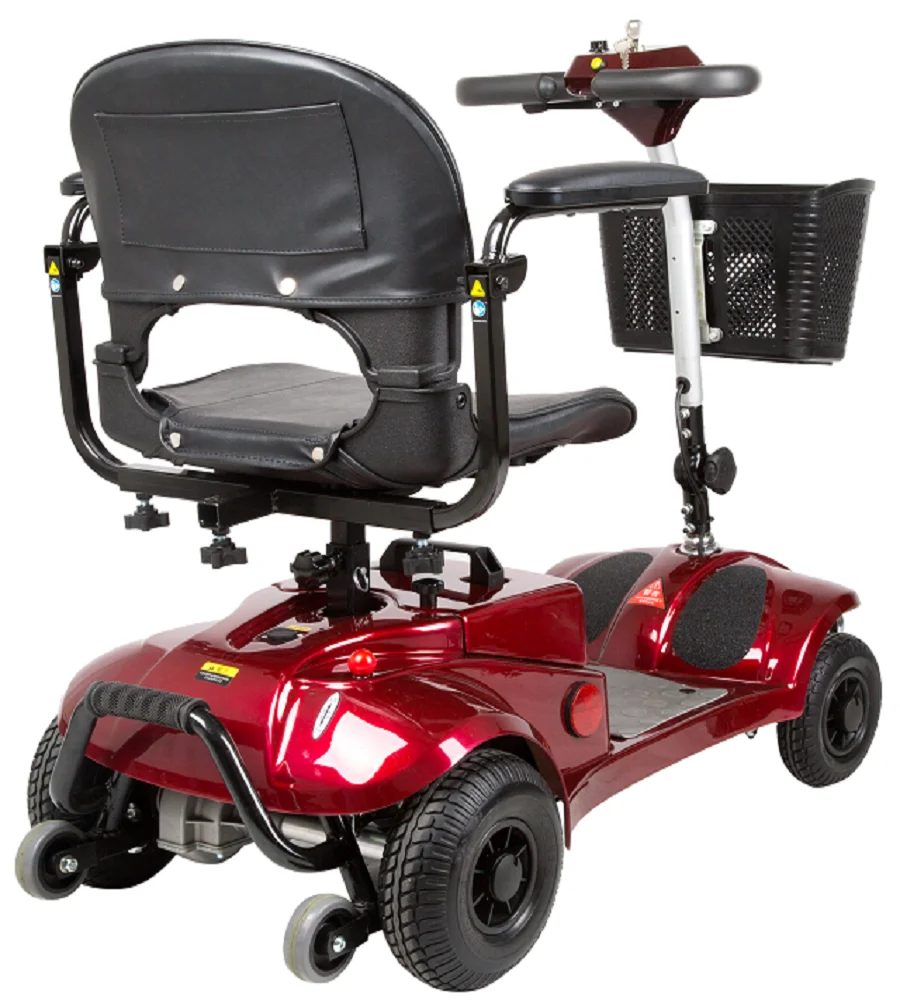 Четыре колеса открытый Электрический самокат 12 В 270 Вт для инвалидов и старше