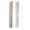 High Level Space Aluminum Material Hair Cut Comb Styling Tool Detangling Hair Brush Comb