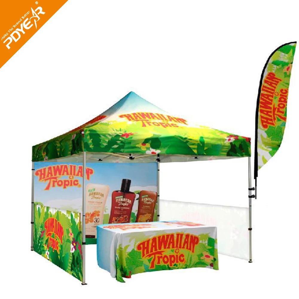 
10x10 advertising logo Outdoor Aluminum Trade Show Tent Exhibition Event Marquee gazebos Canopy Pop Up Custom Printed Tents 