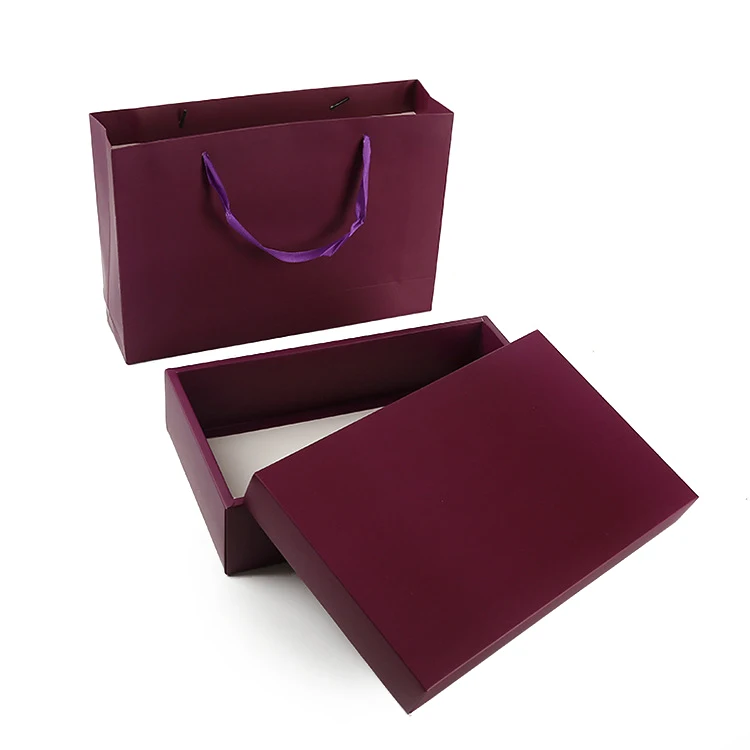 Custom Luxury Clothing Dress Packaging Box,Red Pink White Brown Black ...