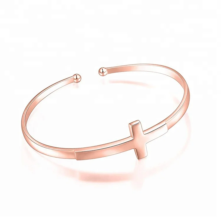 

Engraved faith hope love fashion jewelry 925 sterling silver custom bangle bracelet for women and men