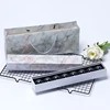 Premium Cardboard White Varnishing Foldable Large Gift Box With Tissue Paper Chocolate Block Packaging