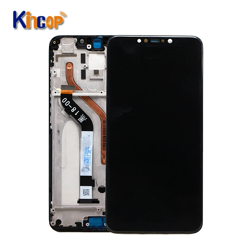 

New Original For xiaomi pocophone f1 LCD Display Touch Screen Digitizer Assembly for xiaomi Poco f1 LCD Screen Replace, Black/white