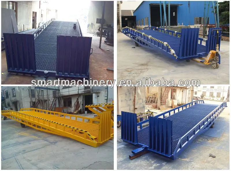 Supporting legs,foldable dismountable loading container yard ramp for forklift-Ramp details--3.jpg
