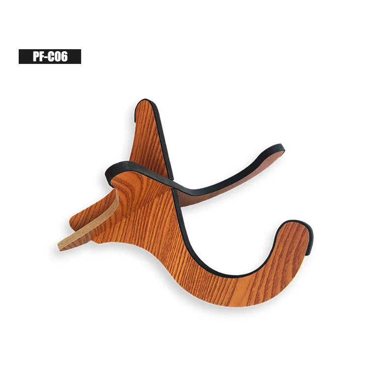 

ukulele durable wood stand mini guitar accessory ukulele bass stand, Black