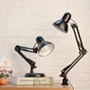 Swing Arm Desk Lamp Long Metal Architect LED Task Light with Clamp Adjustable Folding Clip-on Table Lamp
