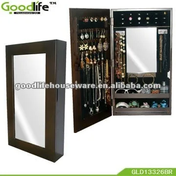 Wooden Wall Mount Mirror Jewellery Cabinet Buy Mirror Jewellery Cabinet Antique Mirror Armoire Mirrored Jewelry Cabinet Product On Alibaba Com