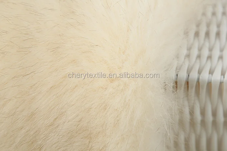 white fox faux fur
