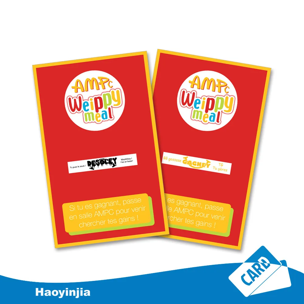 Preprinted Art Paper / Coated Paper Thick Business Cards Buy Paper