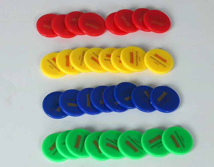 New Product Custom Made Embossed Plastic Token Coin Buy Custom Made