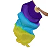 Bestdance Belly dance Professional women Multicolor Silk Fan Veils