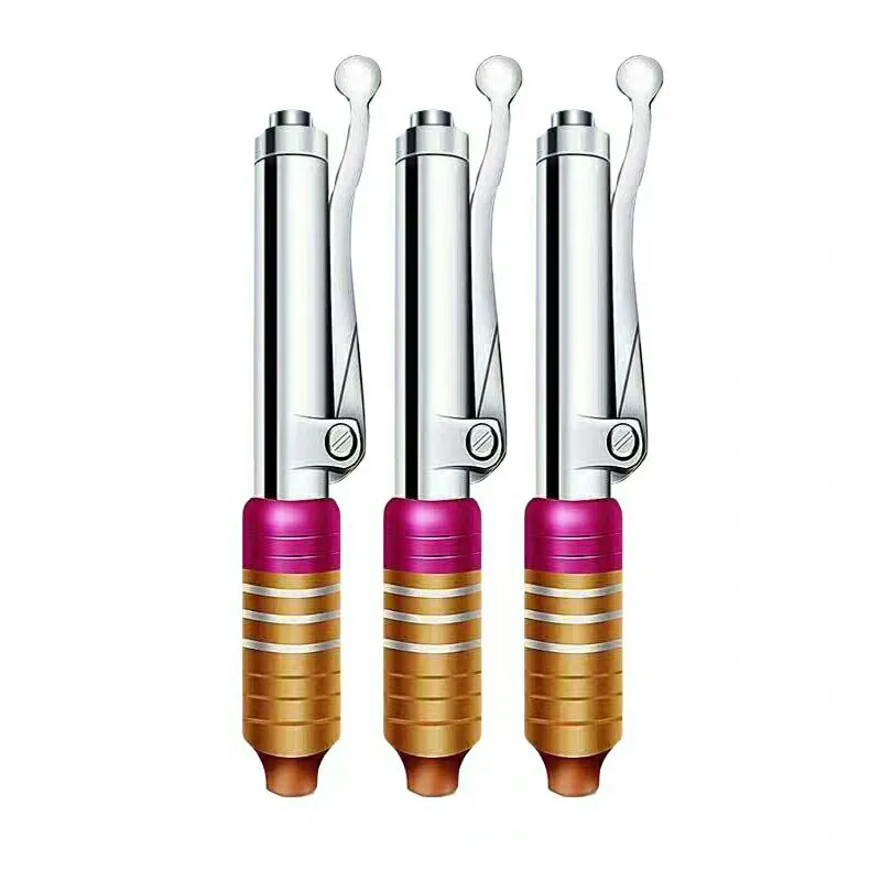 

Hyaluronic acid meso injector pen for lip lift no needle dermal filler, Gold