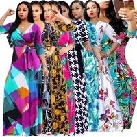 

Manufactory Wholesale nigerian kitenge dress designs evening dress High Quality plus size dress