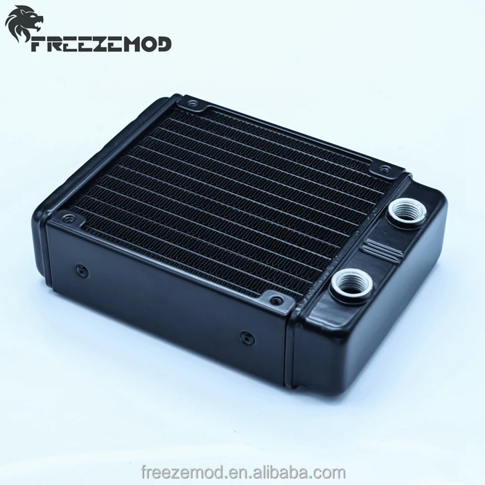 

120mm Aluminium computer/beauty equipment water cooling radiator condenser.SR-120SL, Black