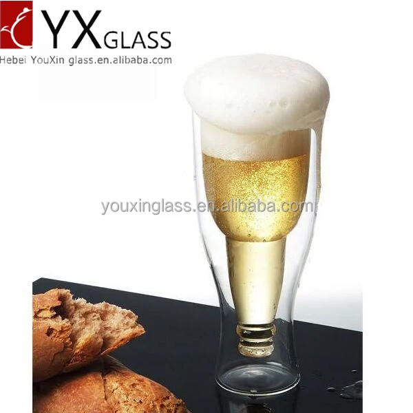 

350ml Factory Wholesale Cheap Beer Mug Handmade Glass Cup, Clear