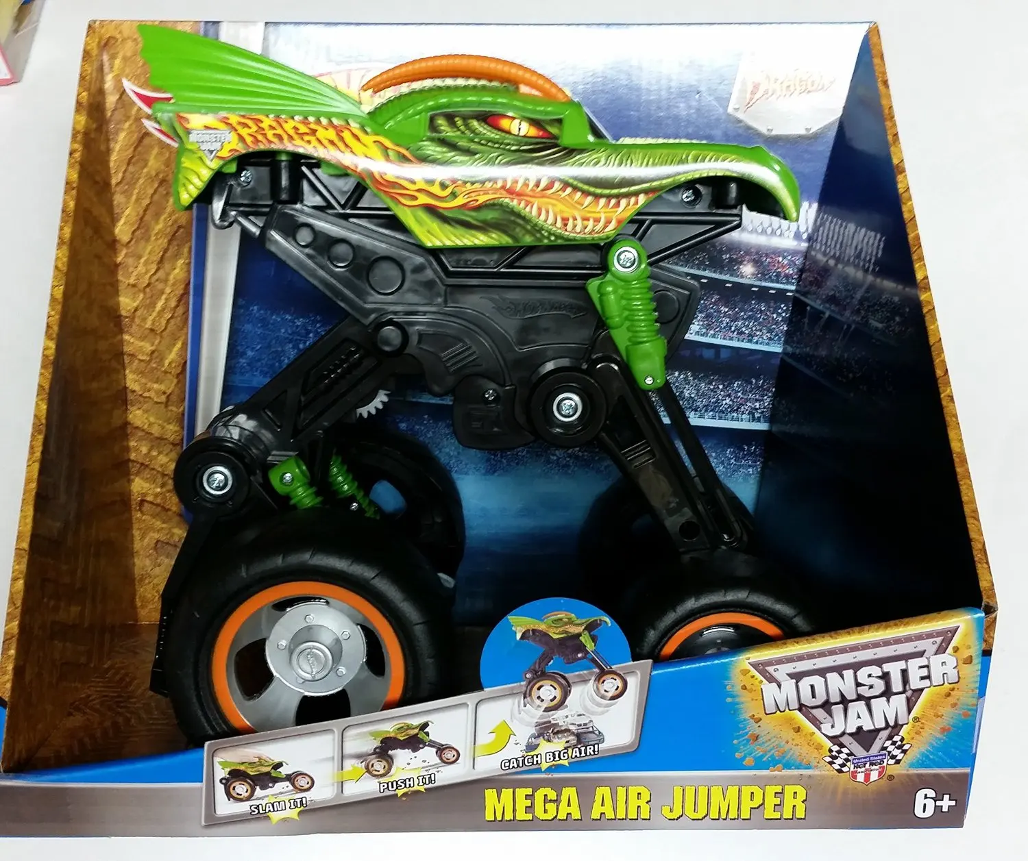 hot wheels monster jam mega air jumper