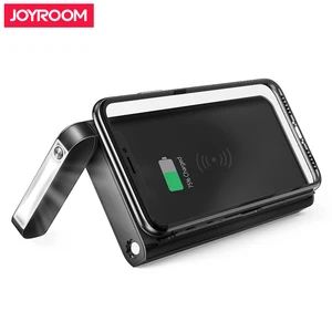 Joyroom new products wireless mobile multi led lamp powerbank power bank with phone holder