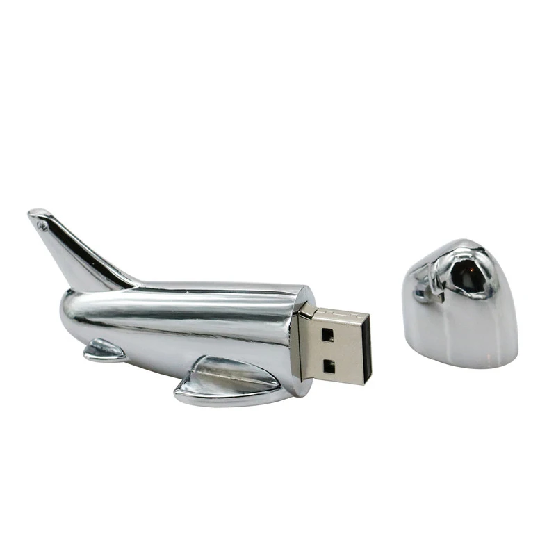 

Hot selling Metal Airplane Usb Flash Drive Memory Stick 4GB 8GB