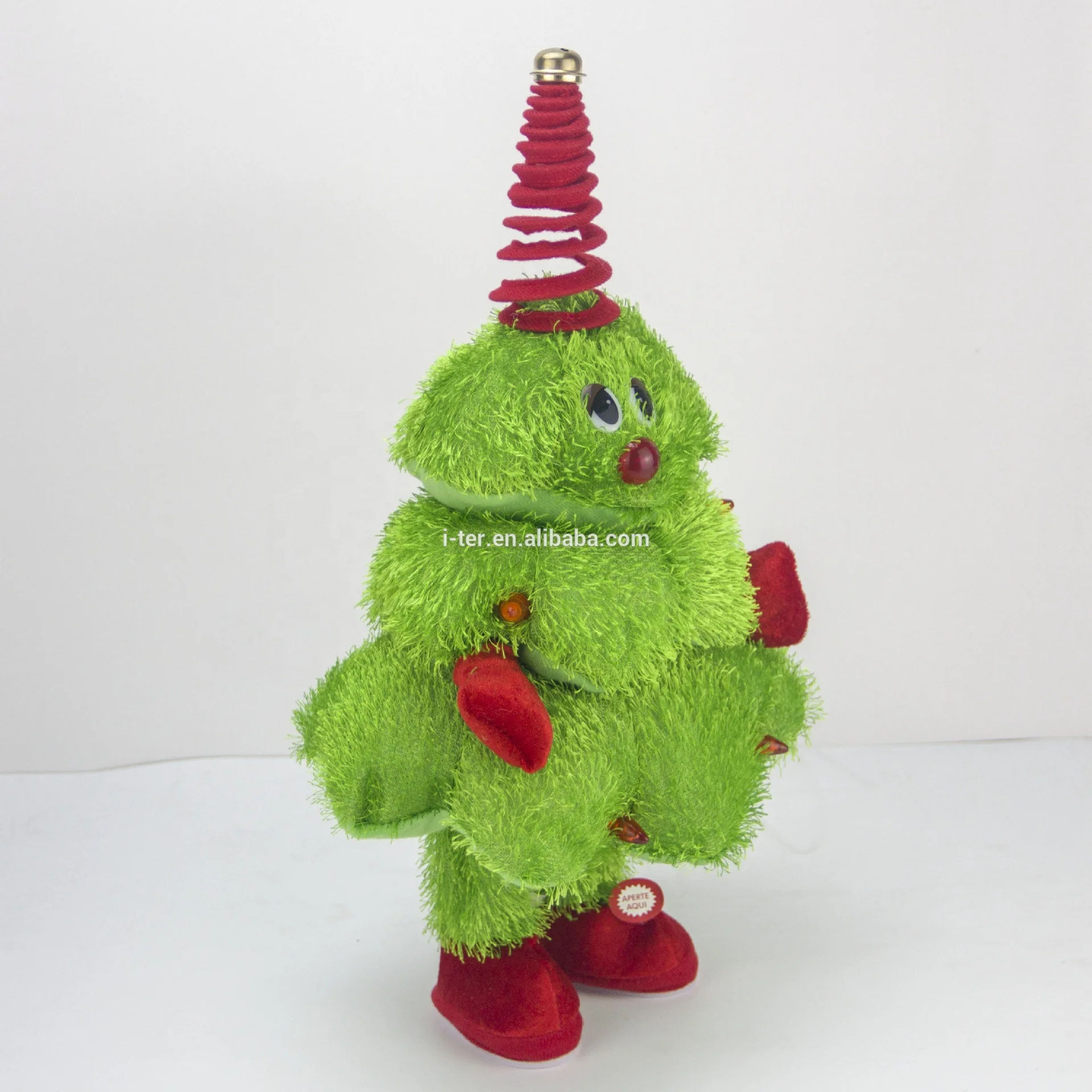 dancing christmas tree plush