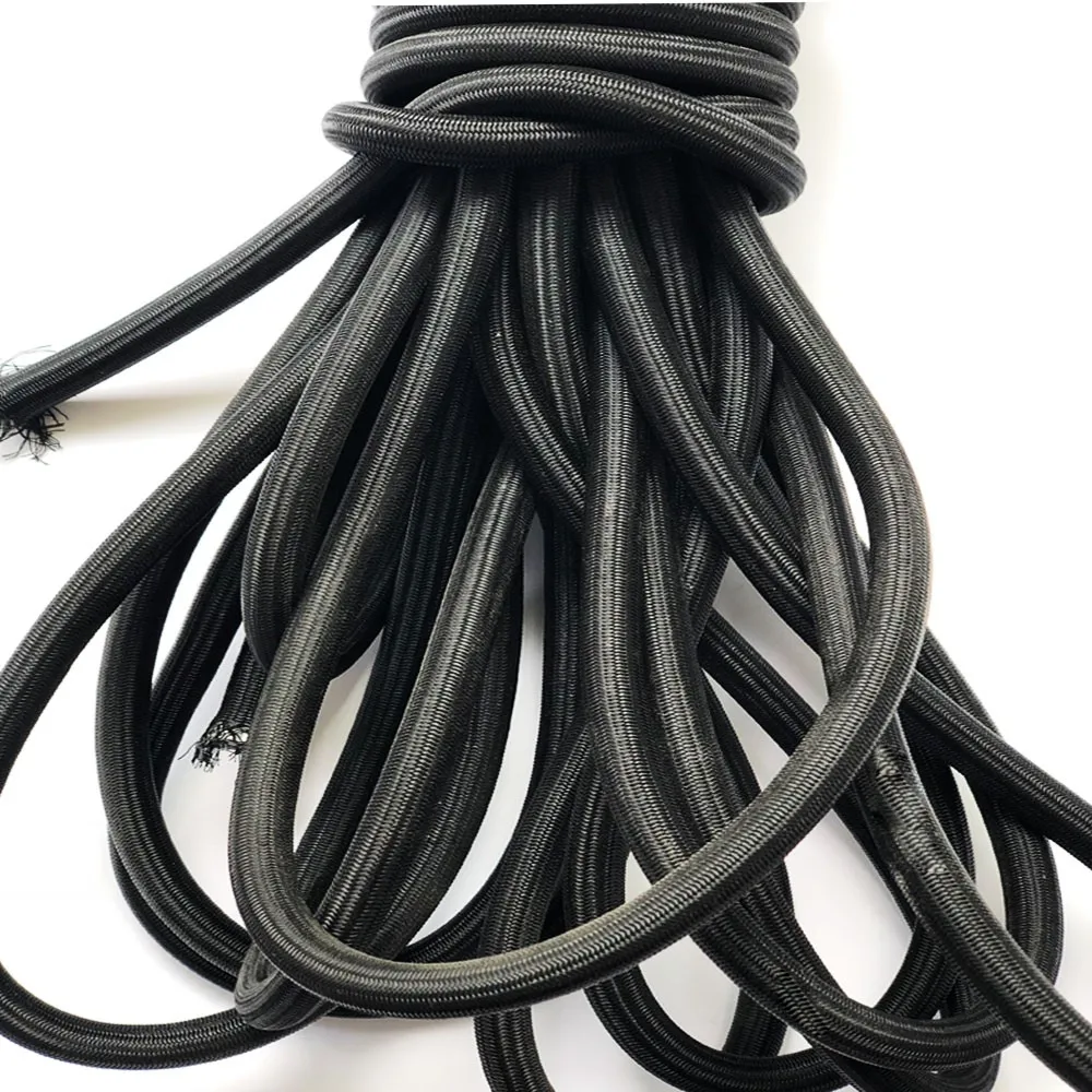 Round Elastic Cord 4 Mm Thin Elastic Rubber Rope High Strength Rubber ...