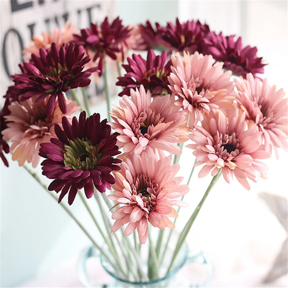Factory Price Wholesale Custom Artificial Daisy Gerbera Flower Buy Artificial Daisy Gerbera