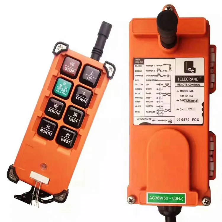 Elecrane F21E1B 8 button Crane Wireless Remote Control