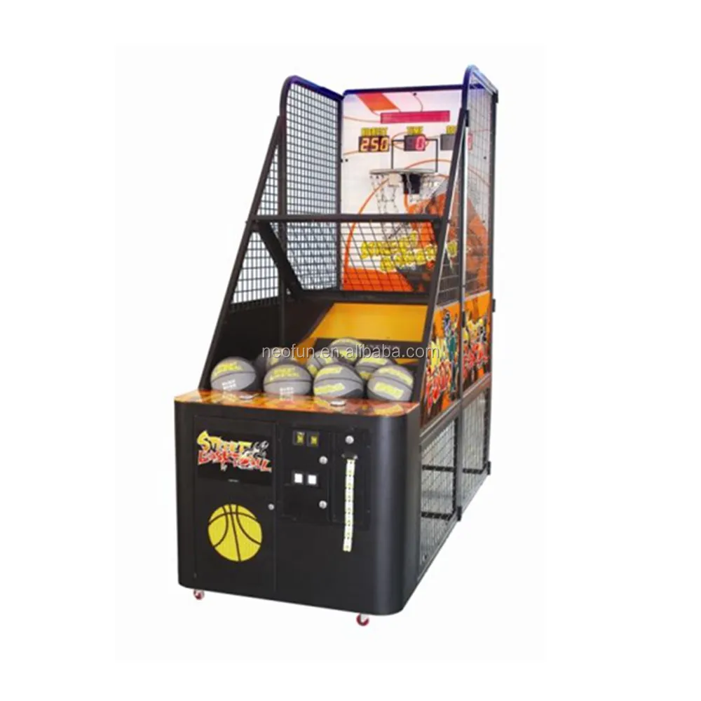 

Neofuns Coin Operated Basketball Hoop Shooting Game Machine Basketball Games Street Basketball Arcade Game Machine for Sales