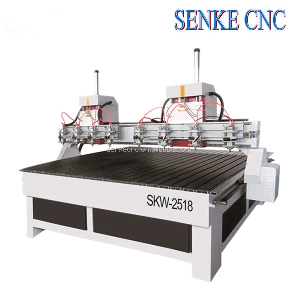 Wood Engraving Sign Making Multi Spindles Eight Heads Cnc Multihead