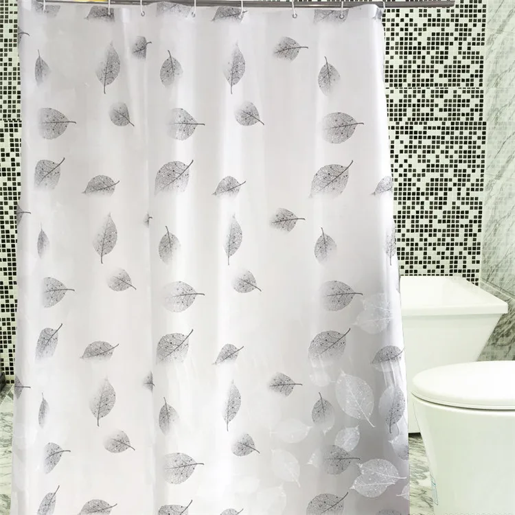 Custom Printed Unique Bath Room Peva Usa Decoration Custom Printed Unique Bath