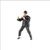 2018 new design Bruce lee figure with black cloths