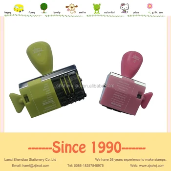 stamp date roller machine digital rubber larger