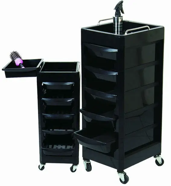Eastmagic Beauty Salon Trolley Spa Styling Station Equipment Rolling
