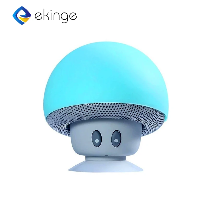 New Design Mushroom Style Wireless Bluetooth Speaker ,Music Mini Speaker Bluetooth With Suction Cup