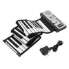 61 Keys Electronic USB Piano Keyboard Silicone Flexible Roll Up Piano Portable MINI Soft Piano Electric with Speaker