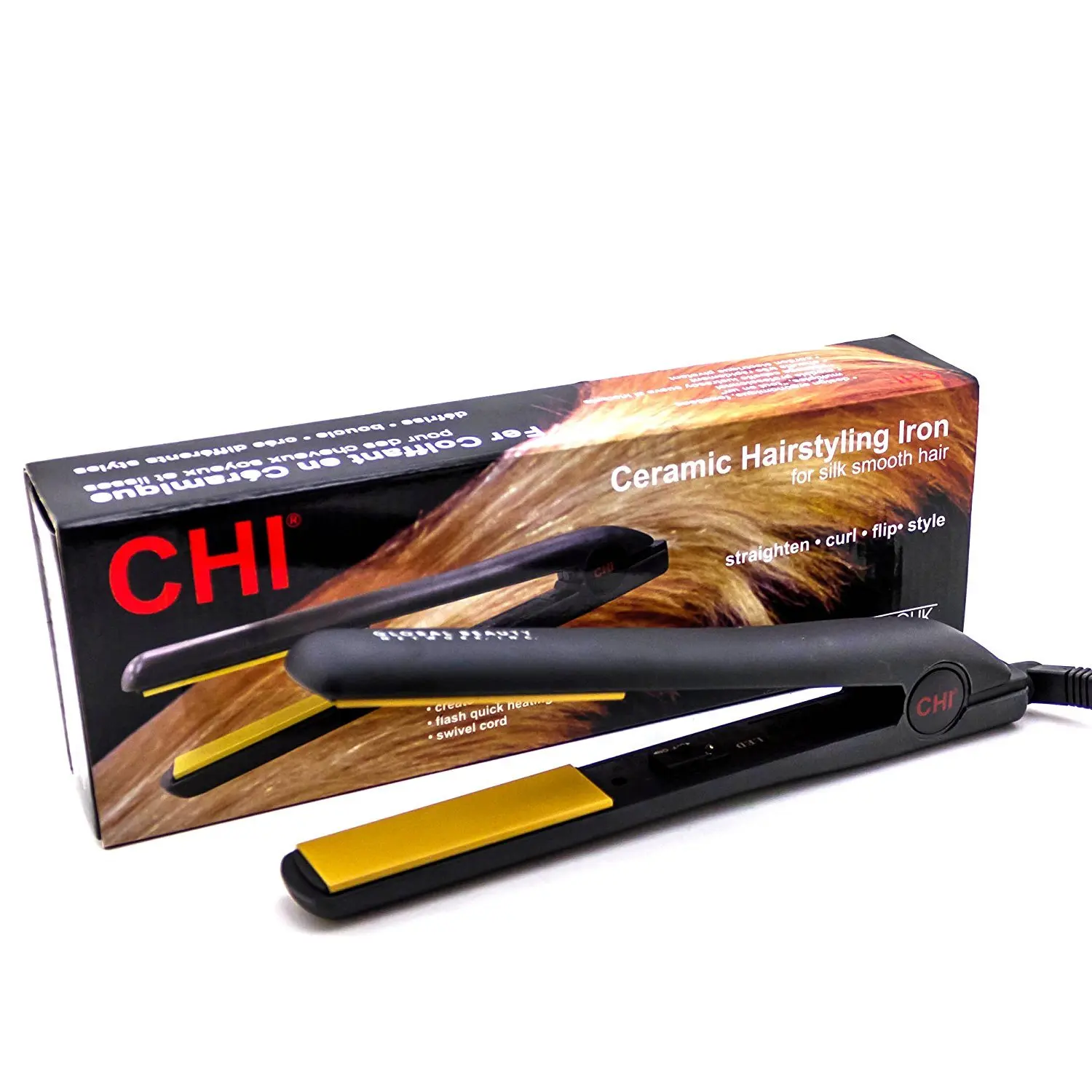 hsi professional glider | ceramic tourmaline ionic flat iron hair straightener